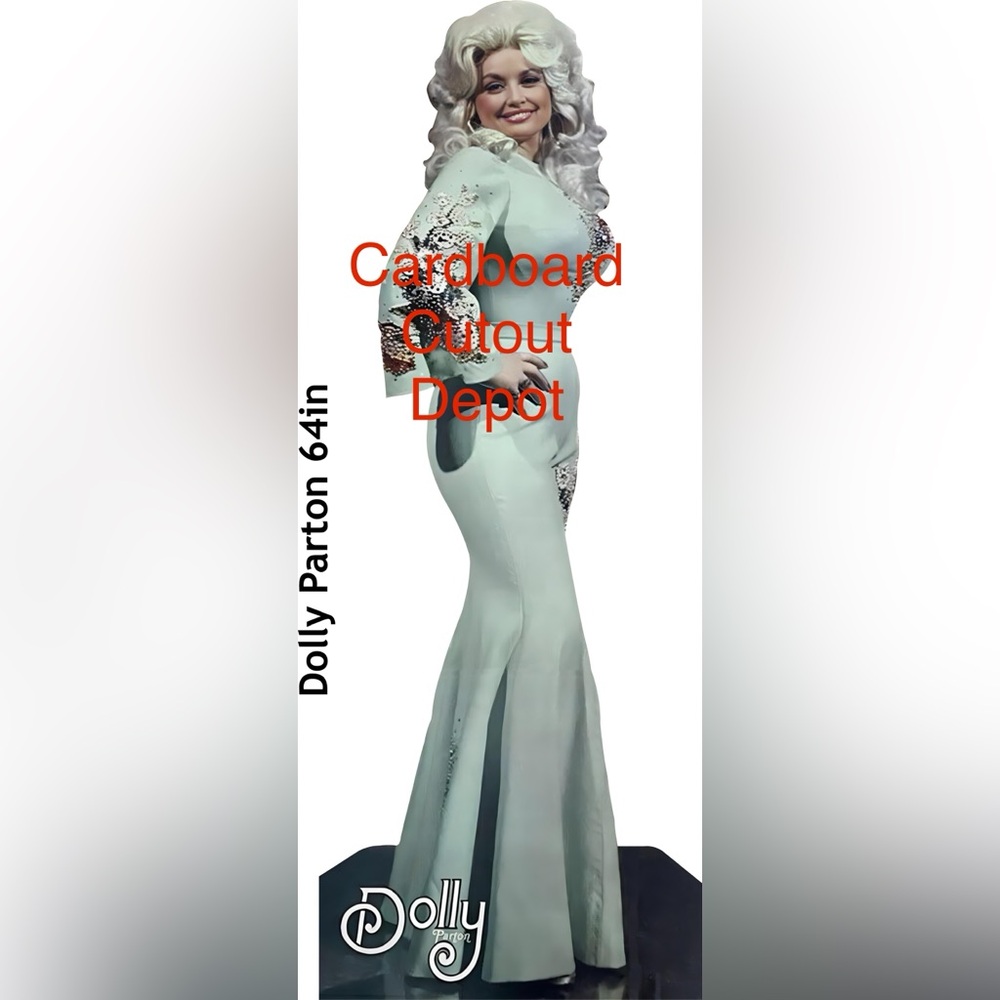 Dolly Parton Life Size Cardboard Cutout Free Shipping!